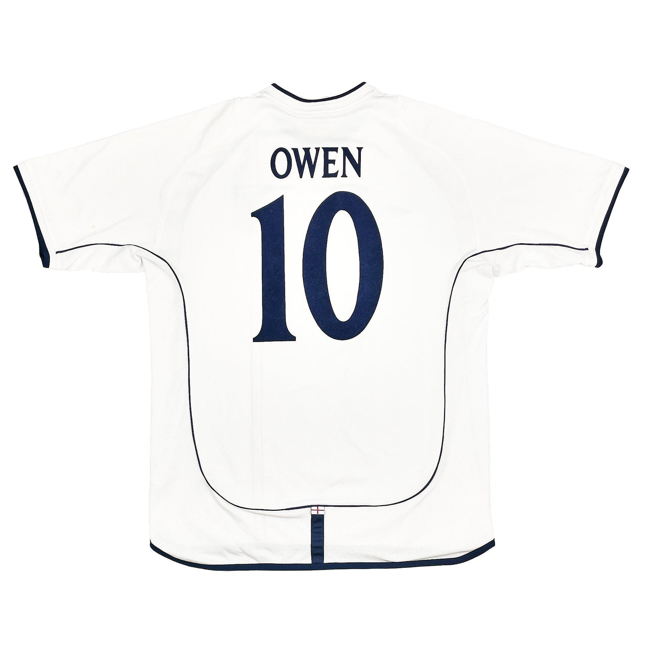 2001/02 ENGLAND OWEN #10 *5-1 vs GERMANY* HOME SHIRT (L) UMBRO