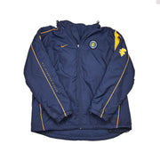 2001/02 Inter Mailand Fleece-gefütterte Jacke (L) Nike