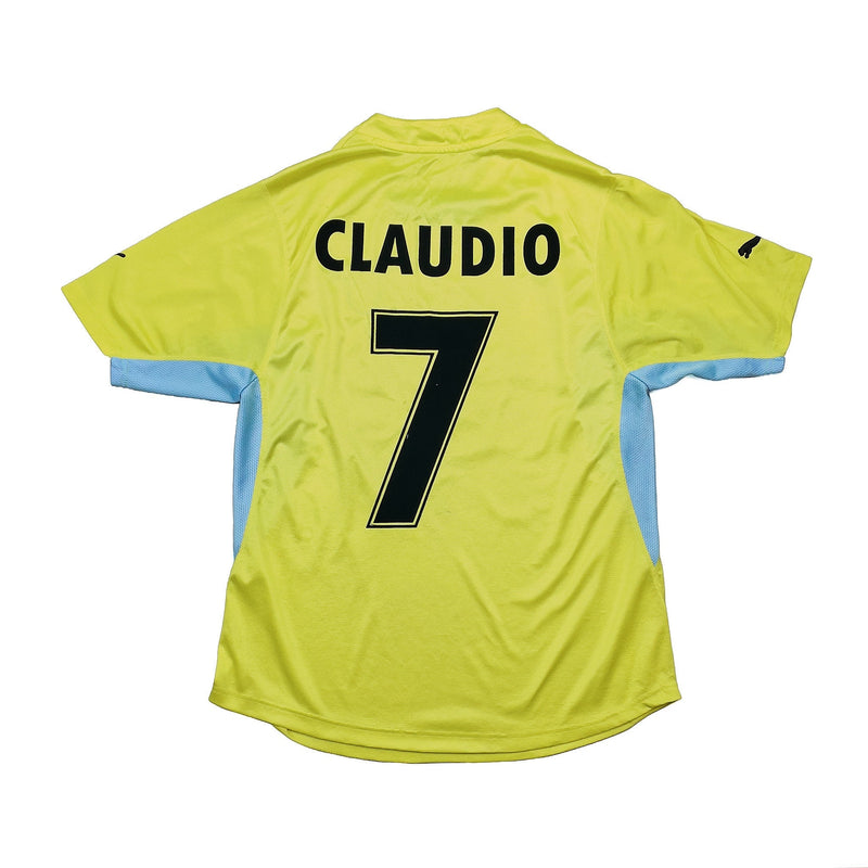 2001/02 Lazio Claudio #7 Away Shirt (M) Puma