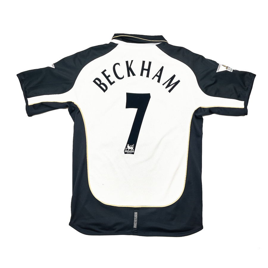2001/02 Manchester United Beckham #7 *Centenary* Ausweich-/Drittes Trikot (M) Umbro