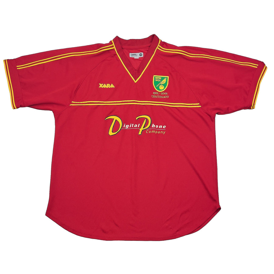 2001/02 Norwich City *Jubiläum* Auswärtstrikot (XL) Xara