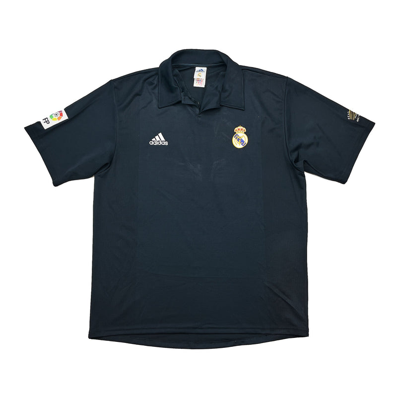 2001/02 Real Madrid Figo #10 *Centenary* Away Shirt (XL) Adidas