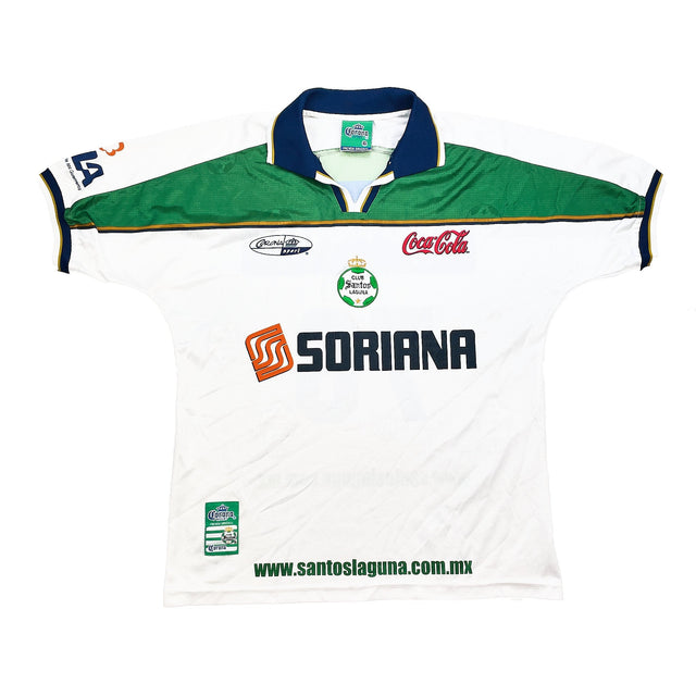 2001/02 SANTOS LAGUNA #76 AWAY SHIRT (L) CORONA SPORT