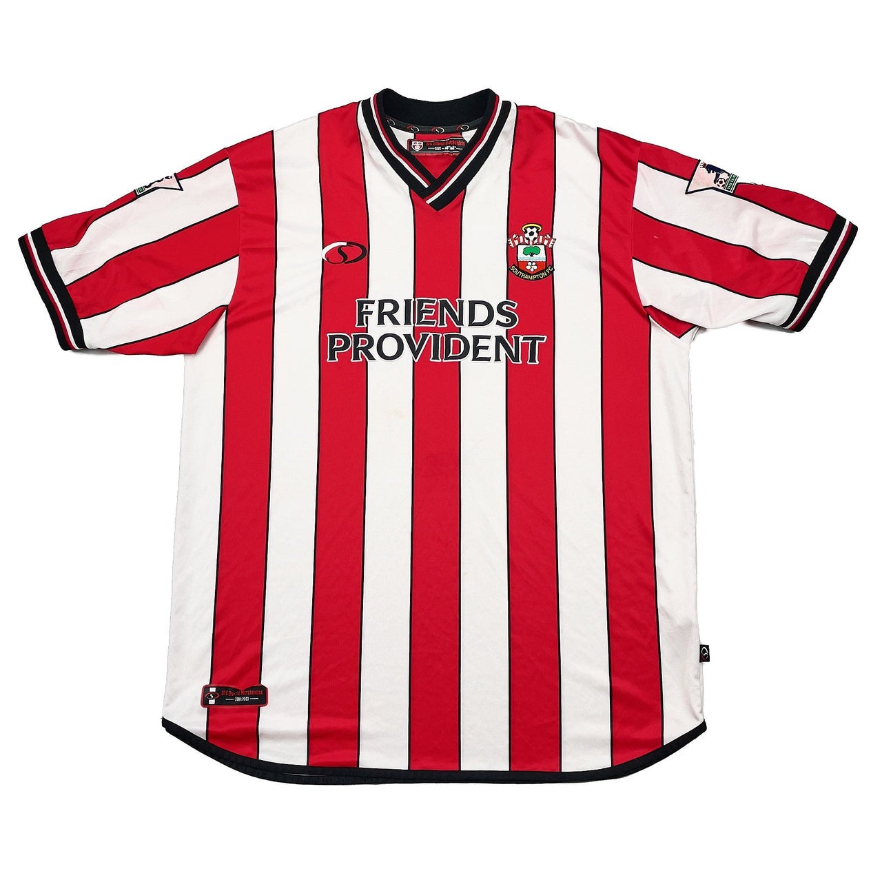 2001/02 Southampton Beattie #9 *Match Worn Vs Manchester United* Home Shirt (XL) Sfc