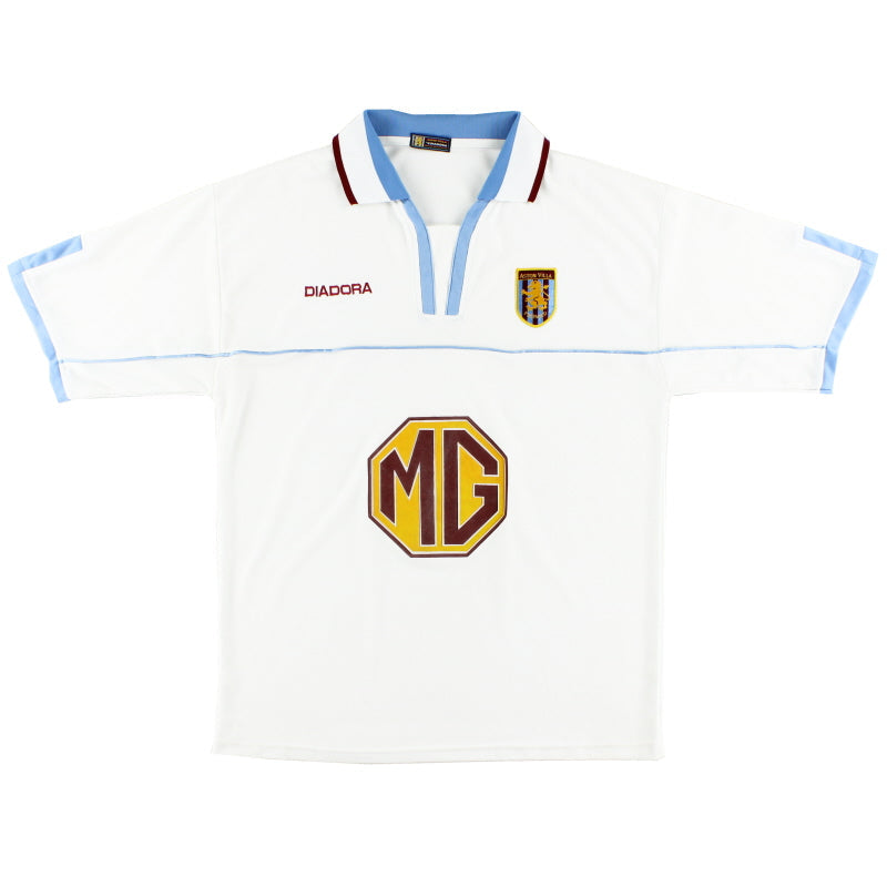 2002-03 Aston Villa Diadora Auswärtstrikot XL