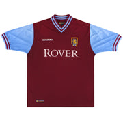 2002-03 Aston Villa Diadora Heimtrikot XL
