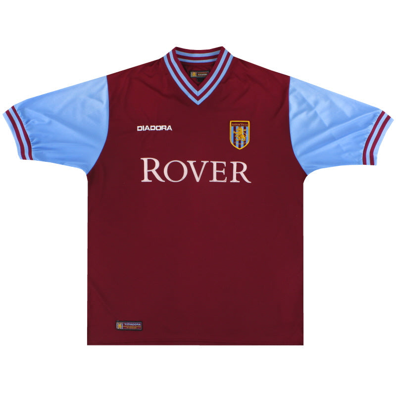 2002-03 Aston Villa Diadora Heimtrikot XL