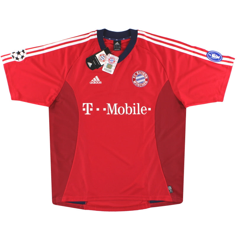 2002-03 FC Bayern München adidas CL Heimtrikot *Neu in OVP* XL