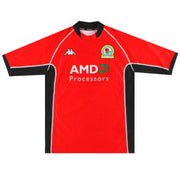 2002-03 Blackburn Kappa Auswärtstrikot XL
