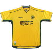 2002-03 Celtic Umbro Auswärtstrikot XXL
