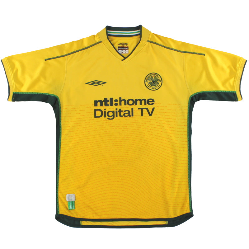 2002-03 Celtic Umbro Auswärtstrikot XXL
