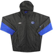 2002-03 Deportivo Alaves Umbro Kapuzen-Trainingsjacke M