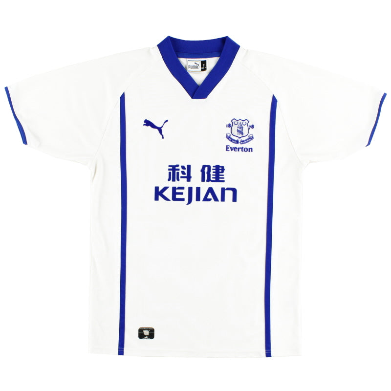 2002-03 Everton Puma Auswärtstrikot *Neuwertig* L