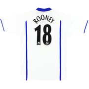 2002-03 Everton Puma Auswärtstrikot Rooney #18 L