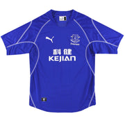 2002-03 Everton Puma Heimtrikot M