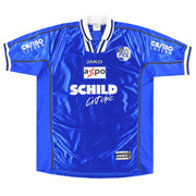 2002-03 FC Luzern Jako Player Issue Heimtrikot #15 XL