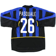 2002-03 Inter Mailand Matchworn Heimtrikot Pasquale #26 L/S XL