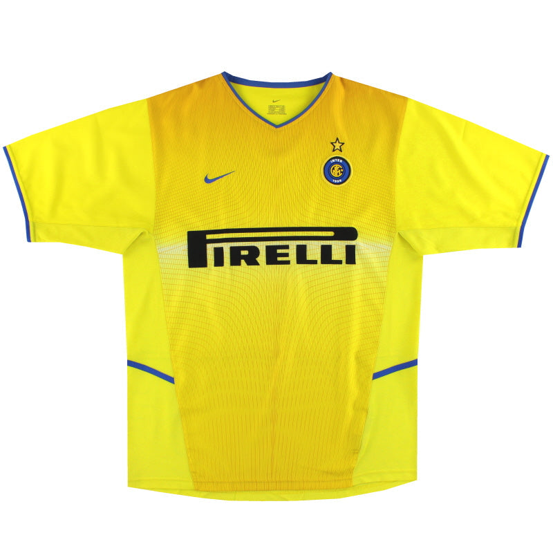 2002-03 Inter Mailand Nike Drittes Trikot *Neuwertig* XL