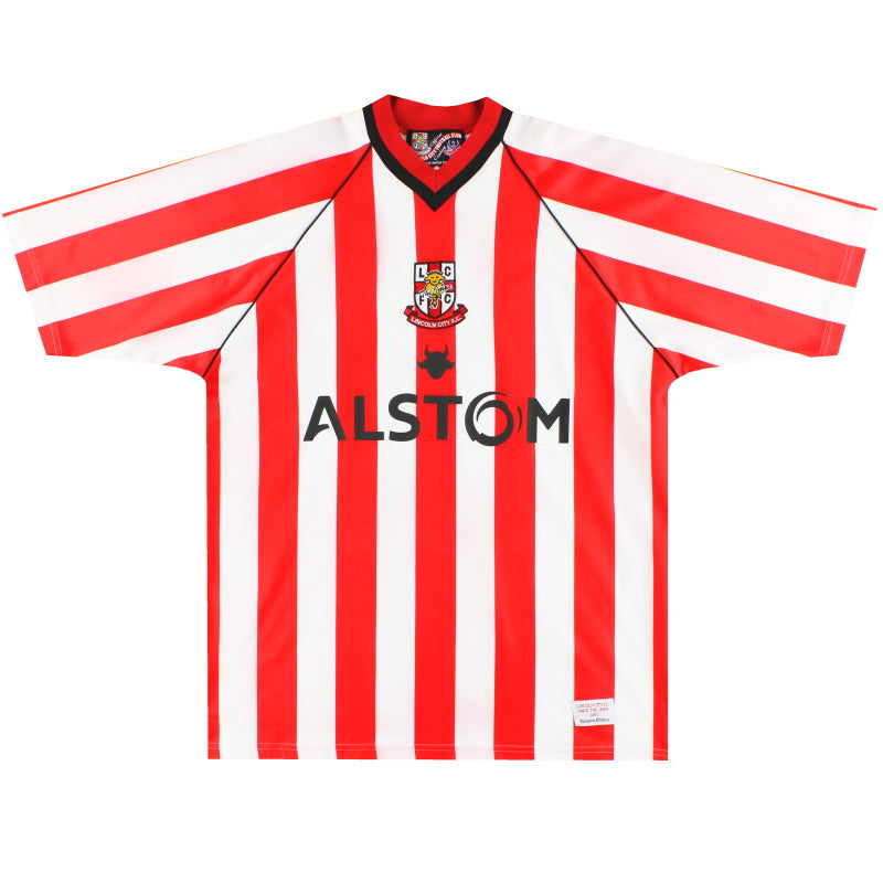 2002-03 Lincoln City Heimtrikot XL