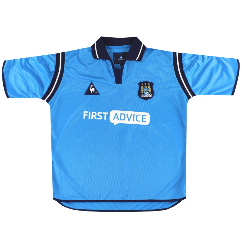 2002-03 Manchester City Le Coq Sportif Heimtrikot XXXL