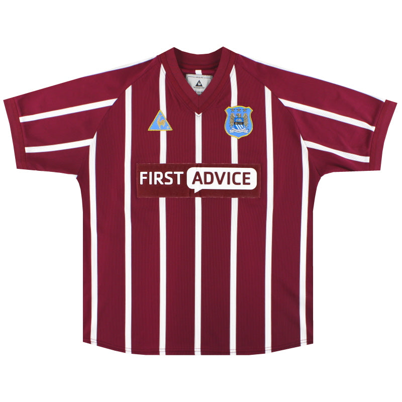2002-03 Manchester City Le Coq Sportif Drittes Trikot XS