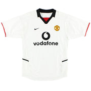 2002-03 Manchester United Nike Auswärtstrikot XXL