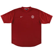 2002-03 Manchester United Nike Freizeit T-Shirt XL