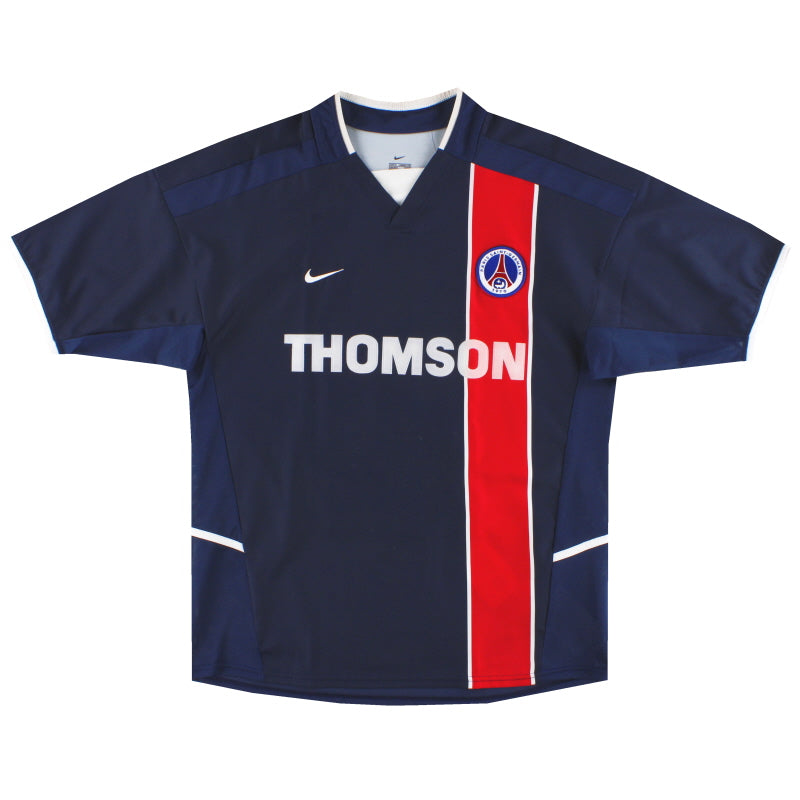 2002-03 Paris Saint-Germain Nike Heimtrikot *Neuwertig* M