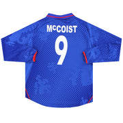 2002-03 Rangers Diadora Heimtrikot McCoist #9 Langarm L
