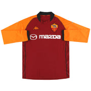 2002-03 Roma Kappa Champions League Heimtrikot L/S XXL