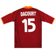 2002-03 Roma Kappa Heimtrikot Dacourt # 15 XXL