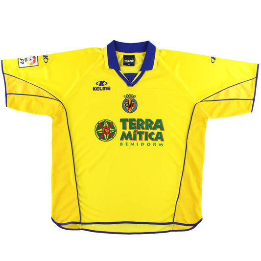 2001-03 Villarreal Kelme Home Shirt XXL