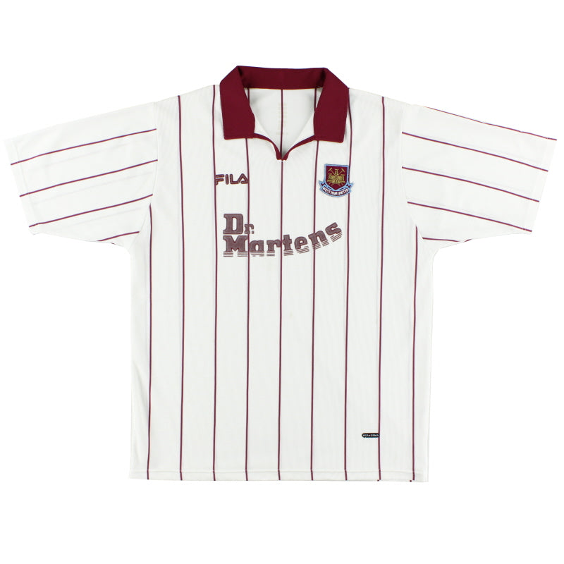 2002-03 West Ham Fila Auswärtstrikot L