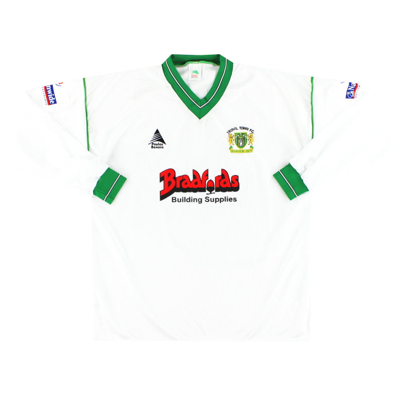 2002-03 Yeovil Town Player Issue Auswärtstrikot L/S *Neuwertig* XL