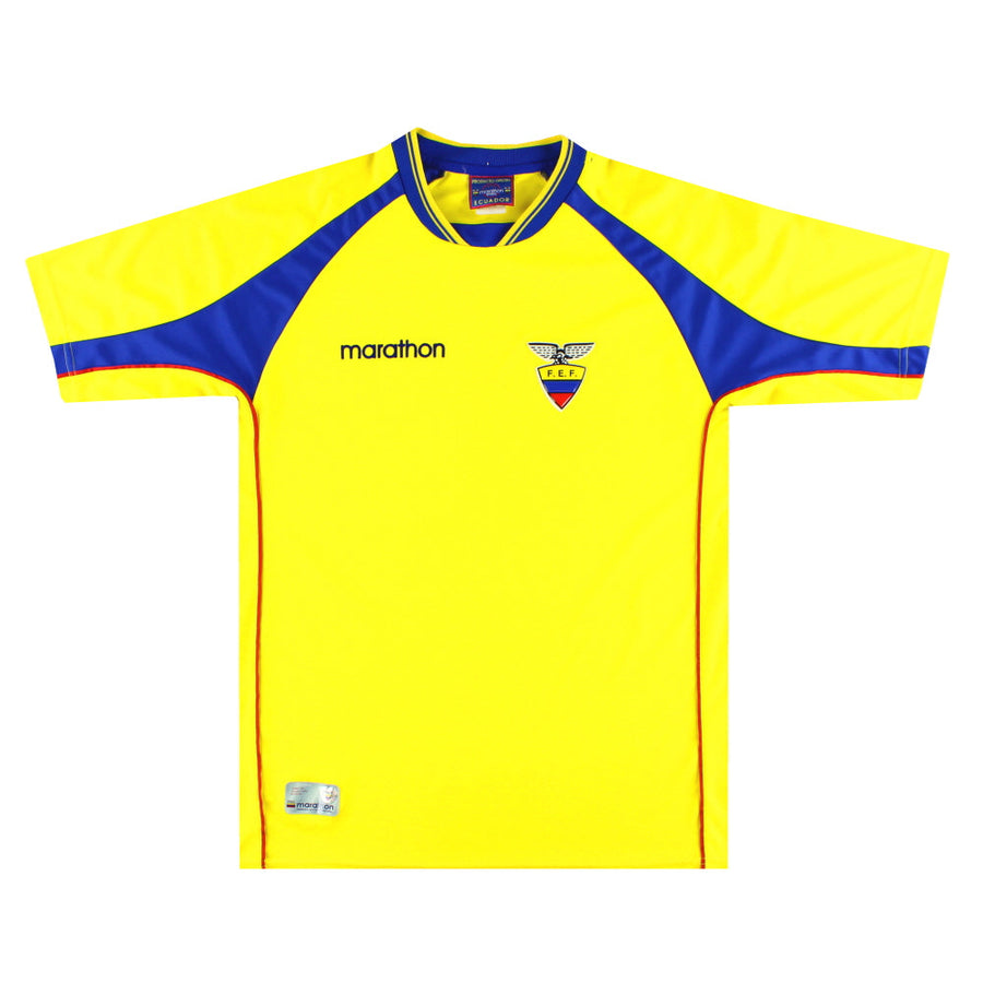 2002-03 Ecuador Marathon Heim-Trikot XL