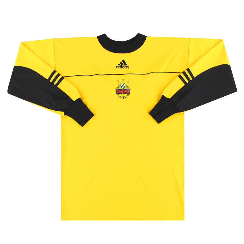 2002-03 Rapid Vienna adidas Goalkeeper Shirt #1 S