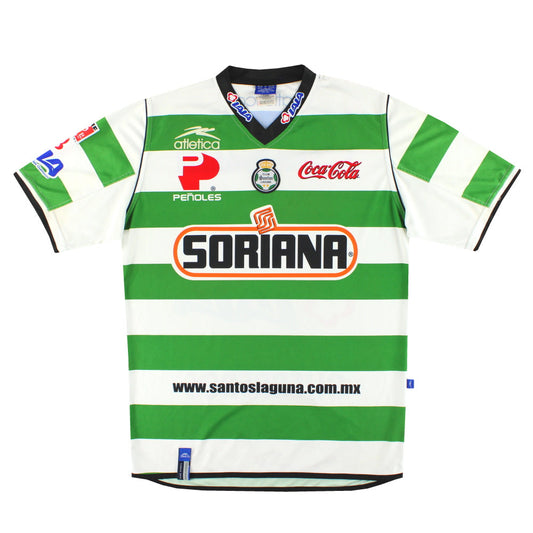 2002-03 Santos Laguna Atletica Home Shirt XL