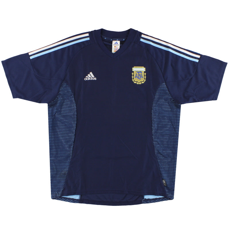2002-04 Argentinien adidas Auswärtstrikot XXL