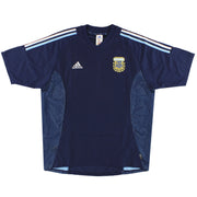 2002-04 Argentinien adidas Auswärtstrikot *Neuwertig* XL