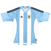 2002-04 Argentinien adidas Heimtrikot L