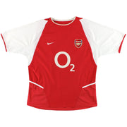 2002-04 Arsenal Nike Heimtrikot Gr. Jungen L