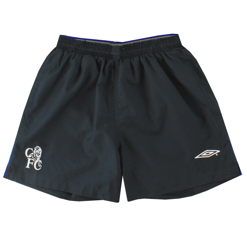 2002-04 Chelsea Umbro Auswärtshose Gr. L-Boys