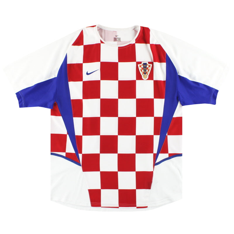 2002-04 Kroatien Nike Heimtrikot L