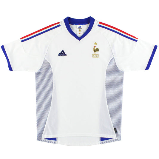 2002-04 France adidas Away Shirt M