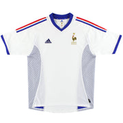 2002-04 Frankreich adidas Auswärtstrikot XL