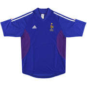 2002-04 Frankreich adidas Heimtrikot XL