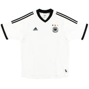 2002-04 Deutschland adidas Heimtrikot Gr. L Kinder
