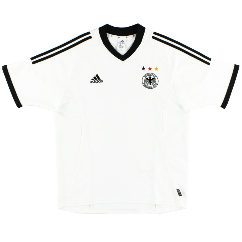 2002-04 Deutschland adidas Heimtrikot Gr. L Kinder