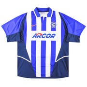 2002-04 Hertha Berlin Nike Heimtrikot *Neuwertig* XXL