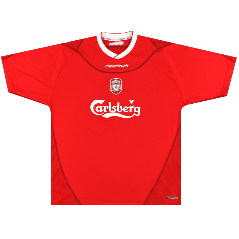 2002-04 Liverpool Reebok Heimtrikot XL